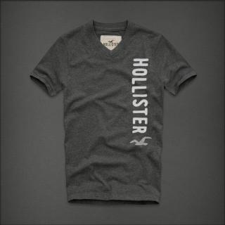 Tee shirt Hollister Gris Homme